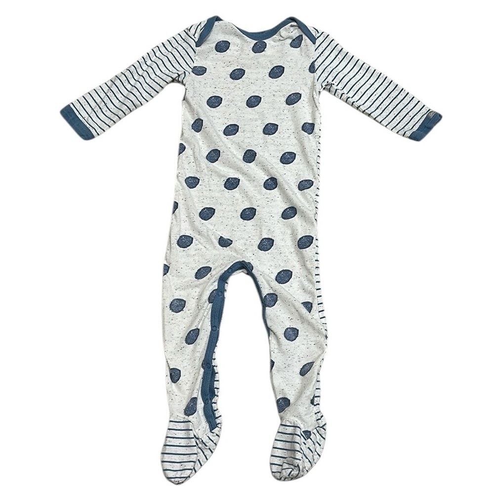 Coccoli Footies Dots & Stripes Cotton Sleeper 18Month